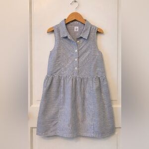 Gap Baby Blue, White Short Dress. Great Condition. Size 5T
